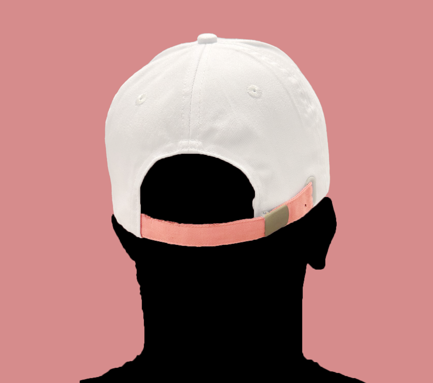 Wutp - Casquette Baseball - Rose logo brodé