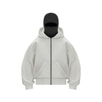 Veste à capuche zippée