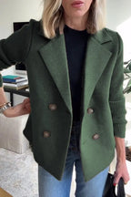 Casual wool coat
