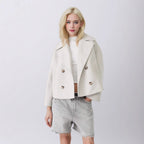 Veste courte en laine