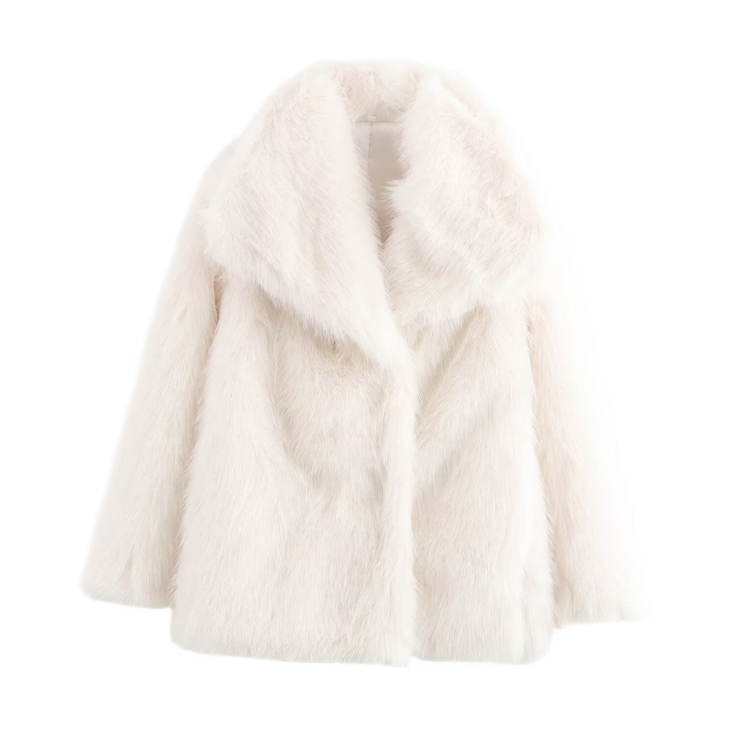 Manteau en fausse fourrure