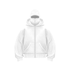 Veste à capuche zippée