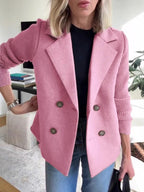 Casual wool coat