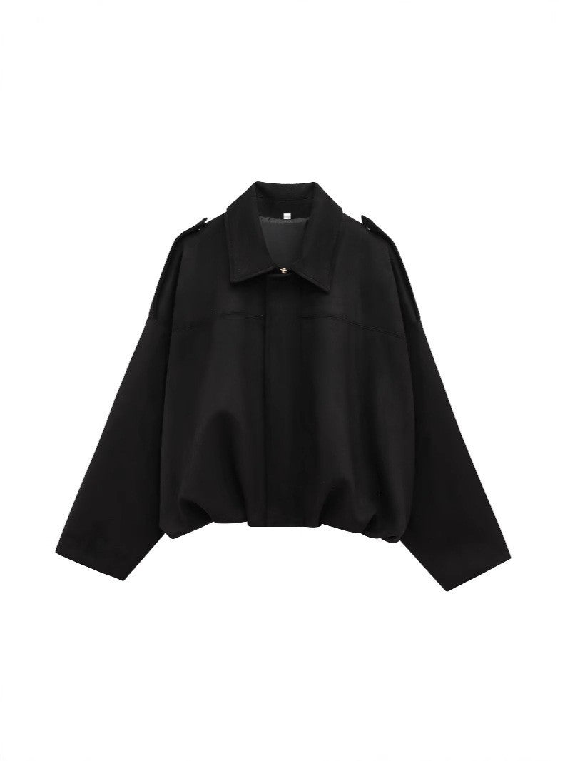 Manteau en daim pour femme