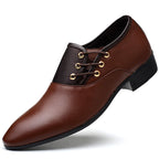 Chaussures de ville en cuir pour homme