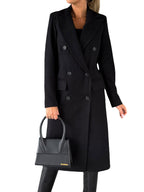 Manteau oversize en laine pour femme