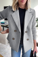 Casual wool coat