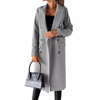Manteau oversize en laine pour femme