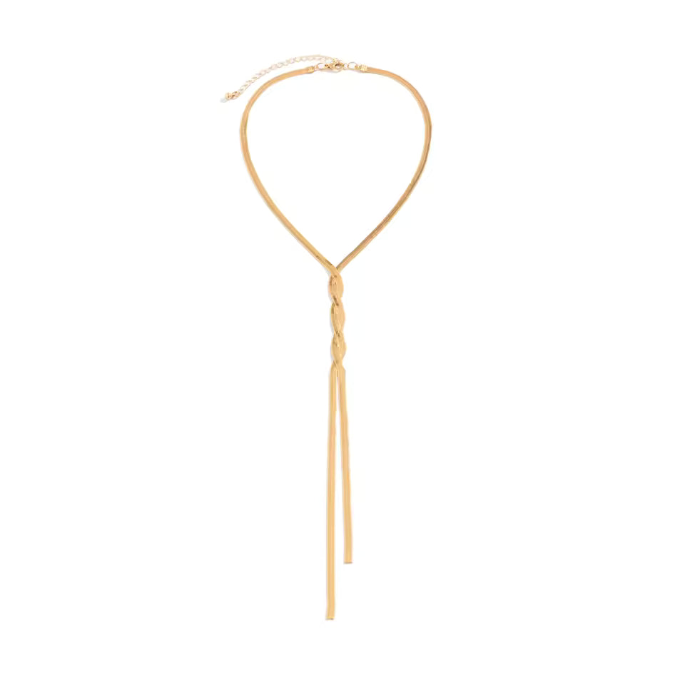 Collier à pendentifs en chaîne