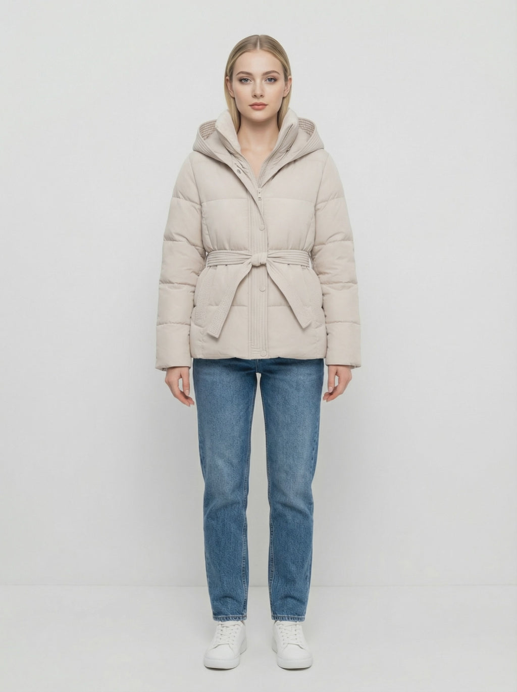 Veste courte rembourrée pour femmes