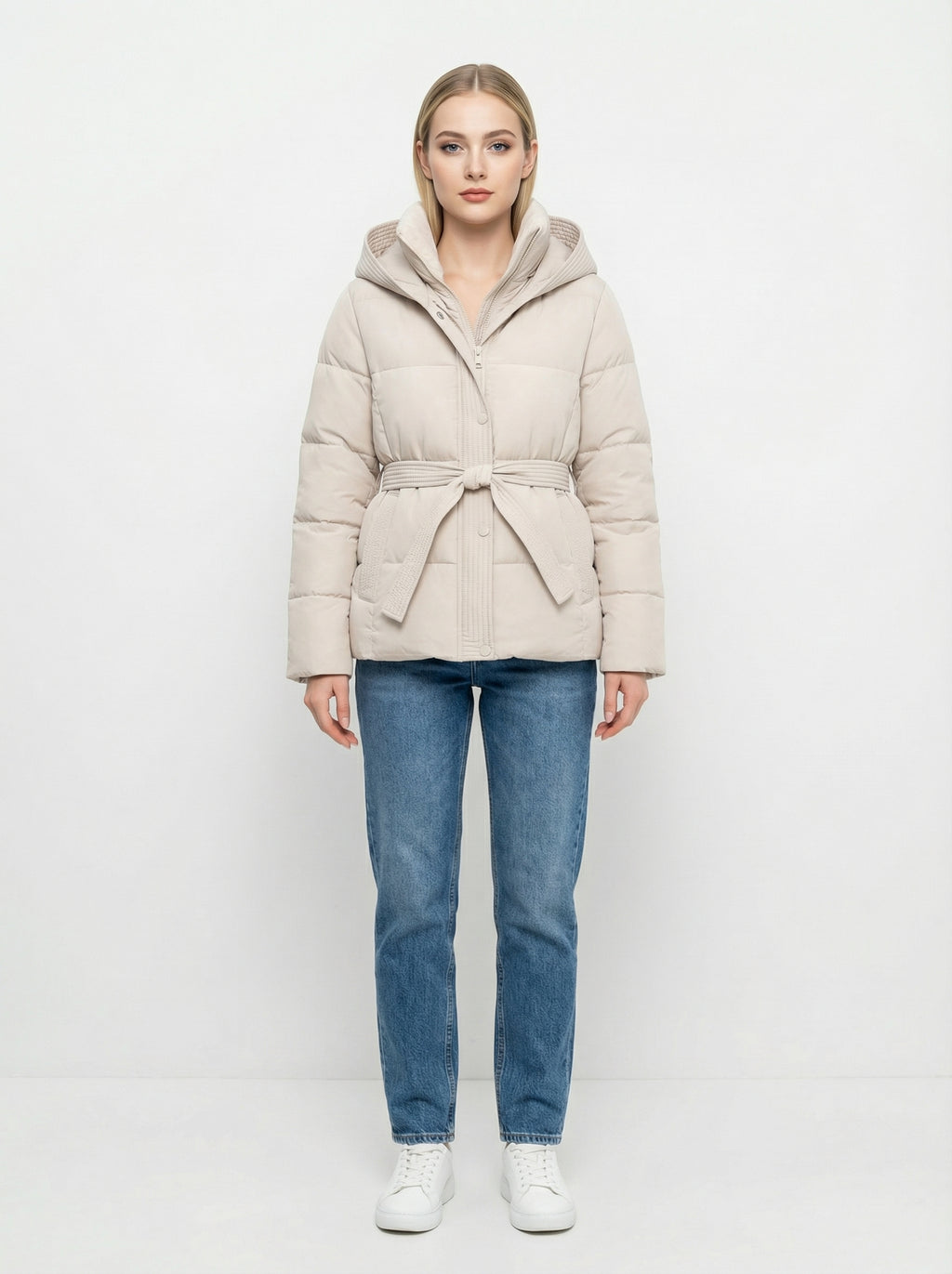 Veste courte rembourrée pour femmes