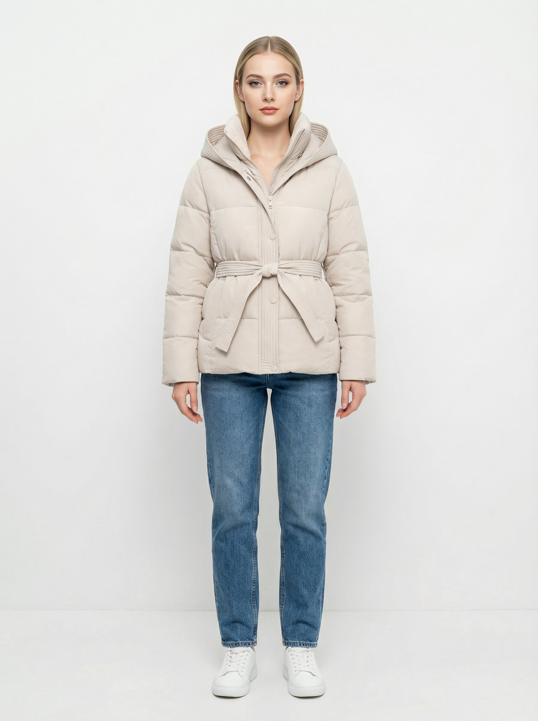 Veste courte rembourrée pour femmes