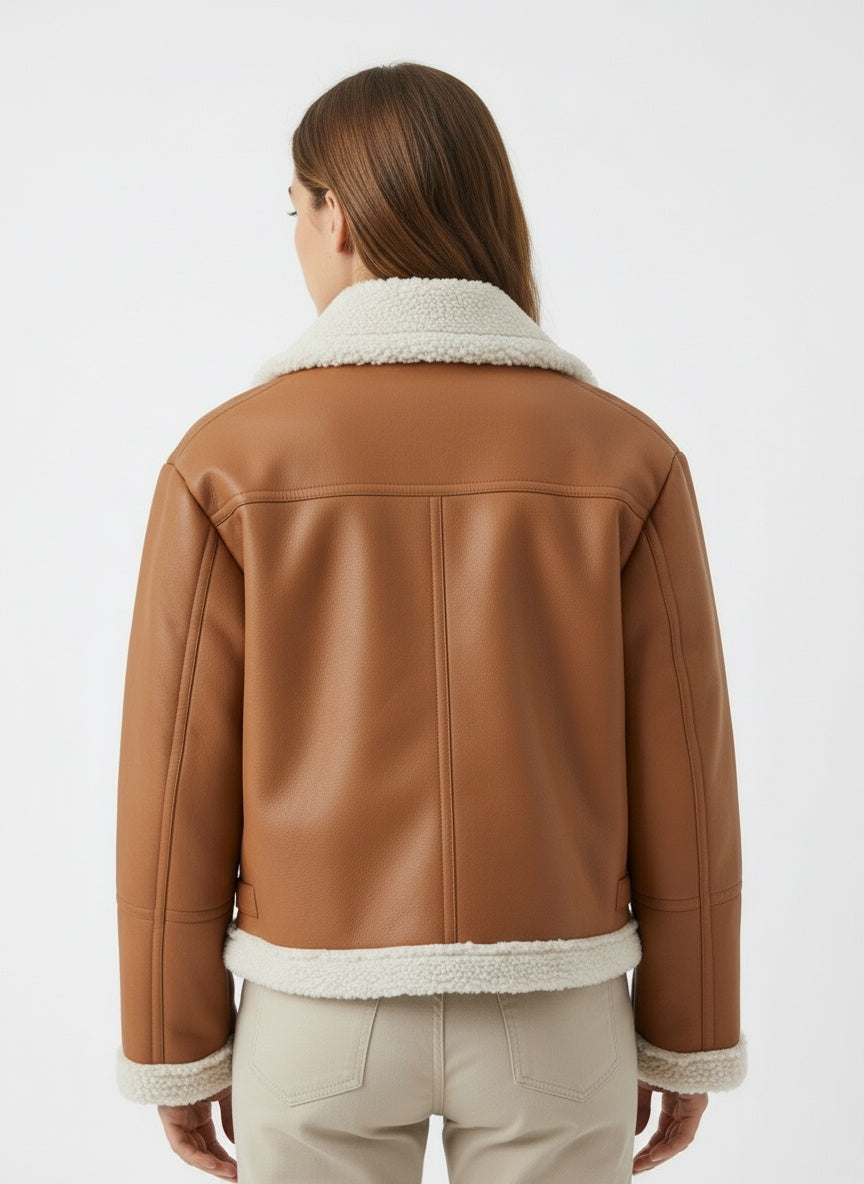 Veste pour femme doublée en polaire