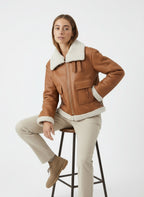 Veste pour femme doublée en polaire