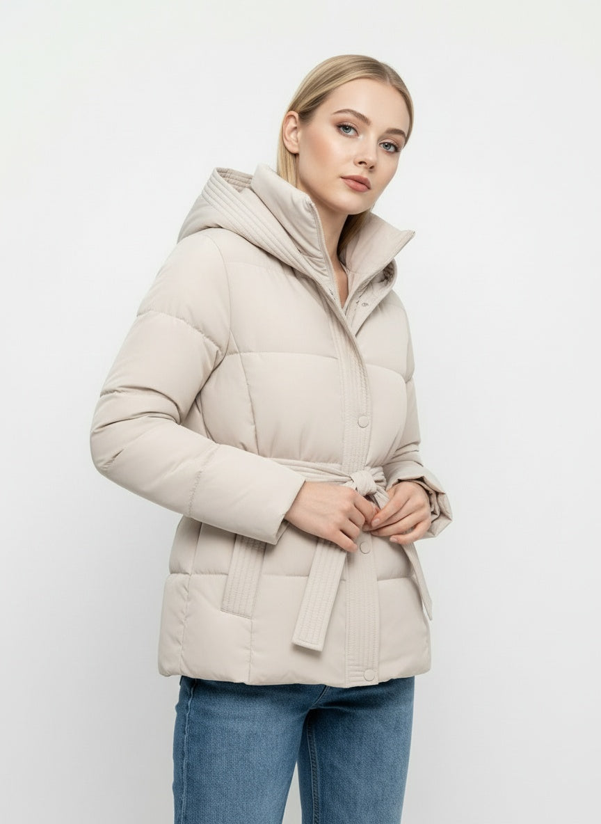 Veste courte rembourrée pour femmes