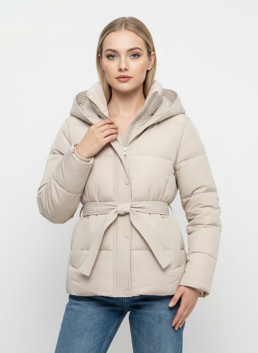 Veste courte rembourrée pour femmes