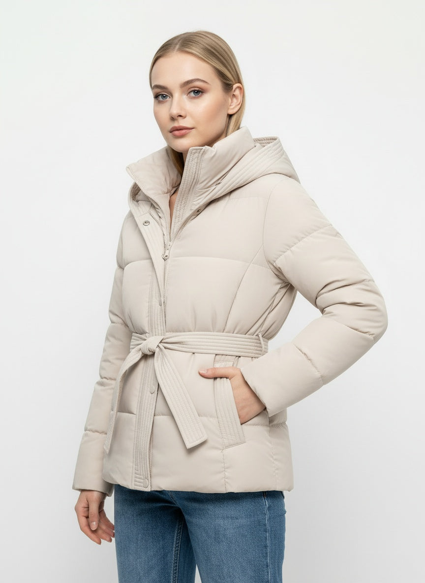 Veste courte rembourrée pour femmes
