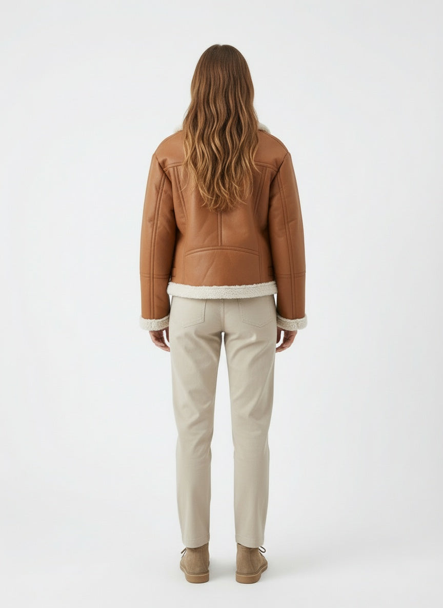 Veste pour femme doublée en polaire